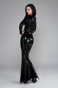 Sister Sinister Wearing Madonna Gown