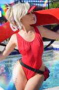 [SELF] Lifeguard Mercy concept from Overwatch - by Felicia Vox [OC]