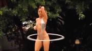 Remy and her hula hoop