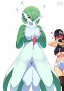 Seems like someone really likes what she's seeing from Gardevoir
