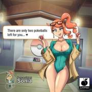 Sonia would like to "assist" you