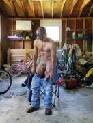 Stripping In The Shed