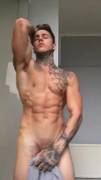 Hung stud shows off