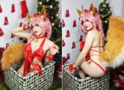 Your Christmas gift has been wrapped! You'll get a foxgirl! :O