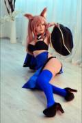 Tamamo no Mae ~ let's leave only skirt this time ~ by Evenink_cosplay