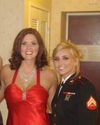 Hot marine with service member's wife