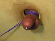 Little, tied up, cums quick.. Deserves a slap and humiliation.. But never a proper orgasm