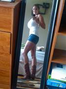 How do y'all feel about Daisy Dukes and cowboy boots? ;)