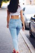 Jeans never looked so good on a woman