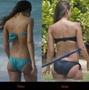 Jessic Alba's Ass Then vs Now. What you guys/gals think?