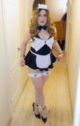 Every sissy needs a maid outfit 