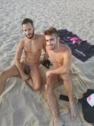 Bros at the beach