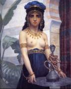 Paul Désiré Trouillebert’s “The Harem Servant Girl” 1874