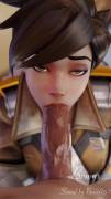 Tracer Blowjob (Bewyx)