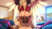 Witch Mercy riding you (Cakes)
