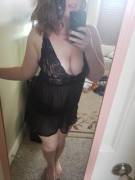 Cleavage in my new babydoll!