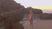 Clover awesome nude in the beach public 3