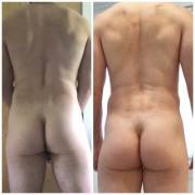 A year of working on my butt