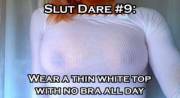 Slut Dare #9: [Slut Encouragement]