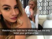[Cuckquean][Footfetish] But will she even be allowed to watch?