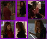 Cerina Vincent brings some beautiful shape to several sweaters in "Cabin Fever"