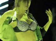 Korean KPop Stage Performer Shows Great Unintentional Under Boob - Wardrobe Malfunction?