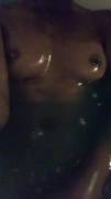 Ana Foxxx in a tub