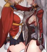 Prince of Wales and Prinz Eugen