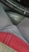 Driving With Vibrator In Leggings. Getting Off. [Amateur, Driving]