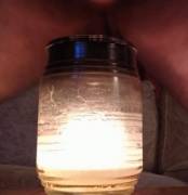 [Proof] Cum on a candle and put it out