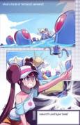 Mei vs lots of tentacools [Pokemon]