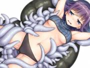 Tentacles and underboob. Epic combo (のしまさ)