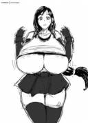 Final Fantasy VII: Tifa Lockhart [F Hyper Breast Expansion] by OniOniOgre