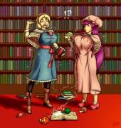 Touhou: Magical Mishap at the Library by BlooberBoy