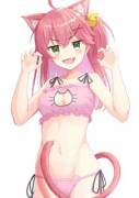 I love cat girls with cat lingerie