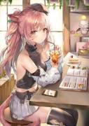 Please stop taking pictures of me while I eat [Final Fantasy XIV]