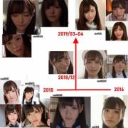So I tracked Hashimoto Arina's facial changes throughout the years, and it's proven to be quite an interesting journey