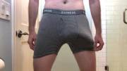 Bulging and dirty talking