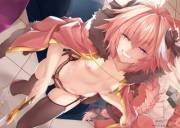 Astolfo and his lewd outfits really turn me on