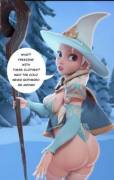 Elsa's New Outfit (Crisisbeat)