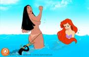 Pocahontas and Ariel (ENF)
