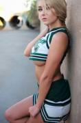Cute cheerleader