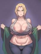 Tsunade Is Extra Thicc. 