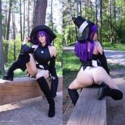 [SELF] Just naughty witch chilling in the forest 