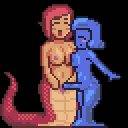 Lamia and Slime Girl from Lamia's Exile