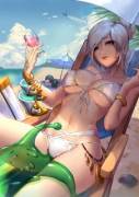 Pool Party Riven and a comfy Zac (Cian Yo) [League of Legends]
