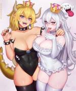 Today marks the first year of haniwa/ayyk92's comic that give rise to Bowsette! (Sciamano240)