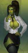 Office Girl (She-Hulk) [mikiron]