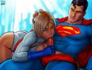 Power Girl x Superman (pumpkinsinclair/PumpS)