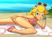 Peach on the Beach (Throat) [Super Mario Bros.]